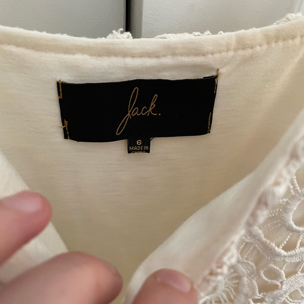 Jack Sleeveless Ivory Dress - Picture 3 of 5